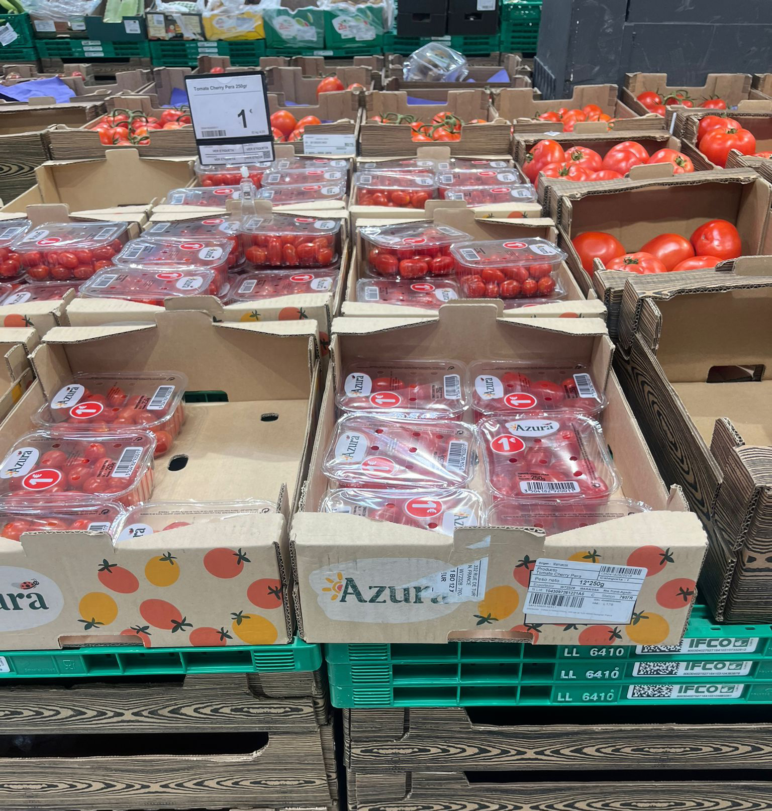 COAG y CECU presentan denuncia ante Consumo para que se investigue un posible fraude masivo en el etiquetado de tomates cherry vendidos en Carrefour